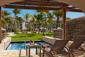 Junior Suite Private Pool Terrace at Secrets Royal Beach Punta Cana